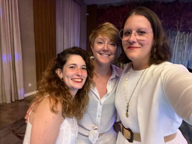 Adélaïde, Flavie et Laetitia aka Les Tuk Tuk Girls - On The Road a Game. 2024